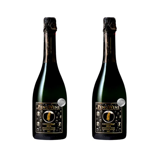 PengWine Chinstrap Sparkling Wine 2014 2-Bottle Bundle