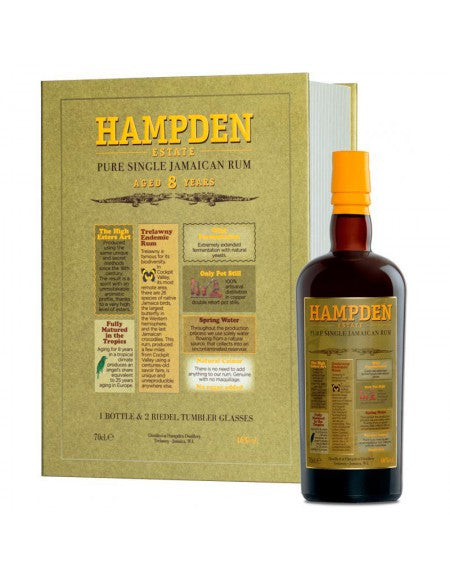 Hampden 8 YO Rum Gift Set