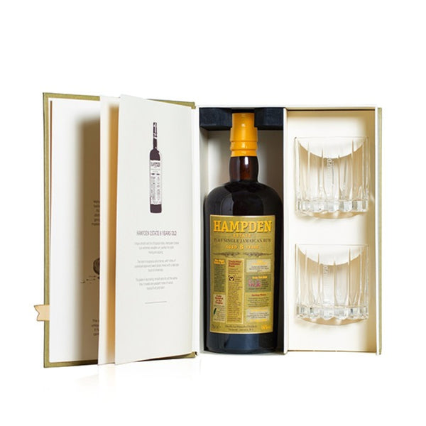 Hampden 8 YO Rum Gift Set