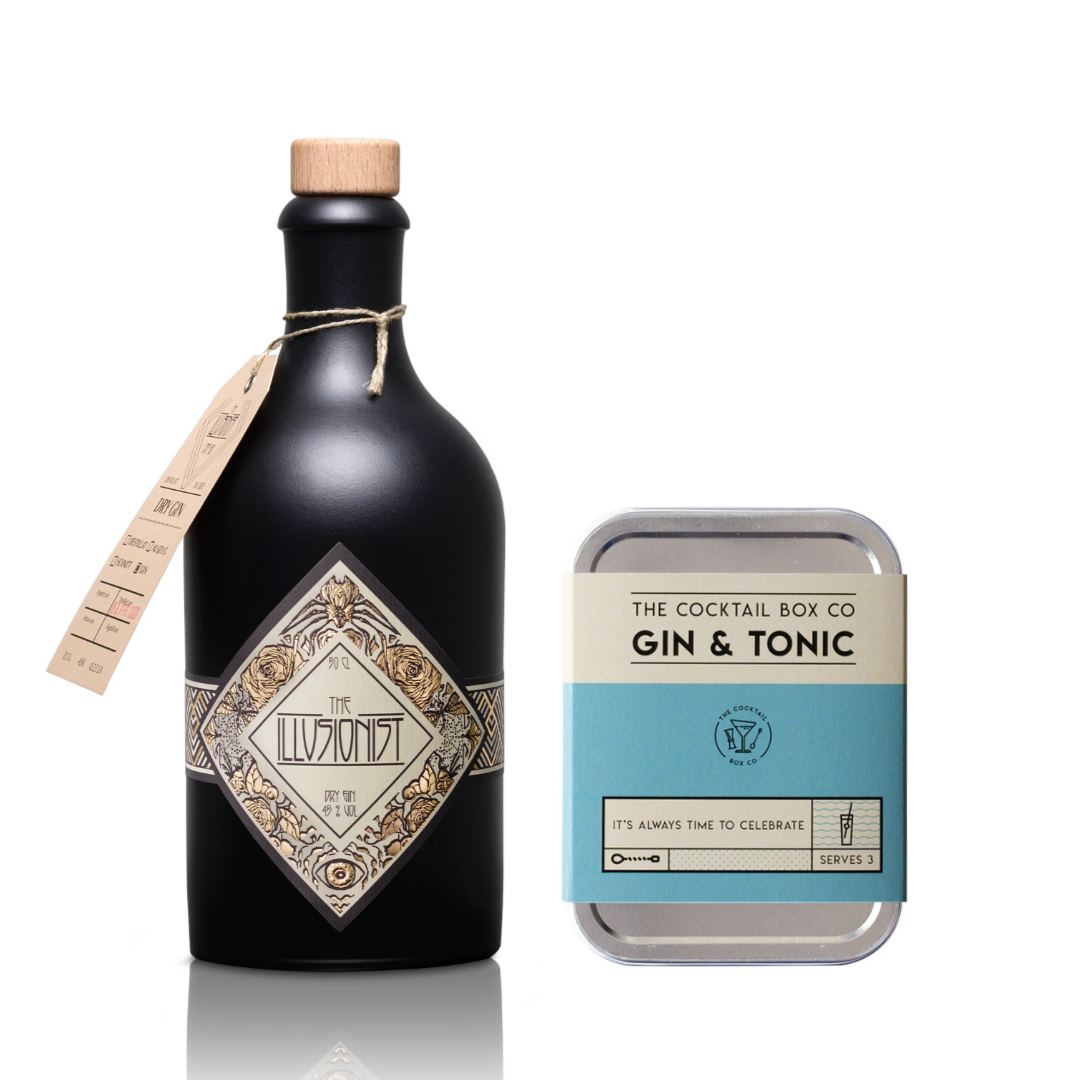 The Illusionist Dry Gin with Gin & Tonic Cocktail Kit