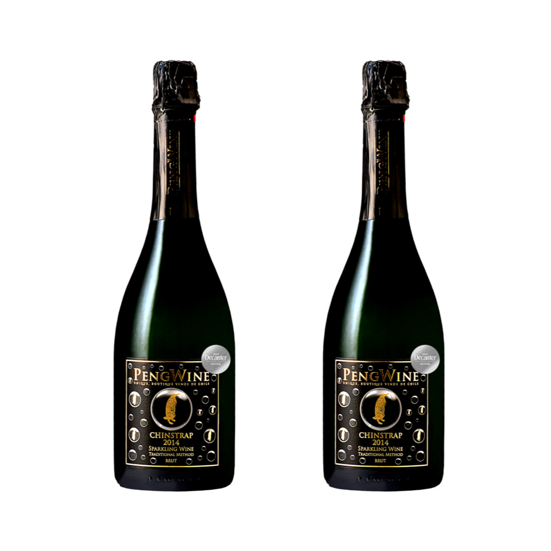 PengWine Chinstrap Sparkling Wine 2014 2-Bottle Bundle