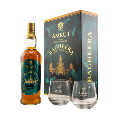 Amrut Bagheera Whisky Gift Set
