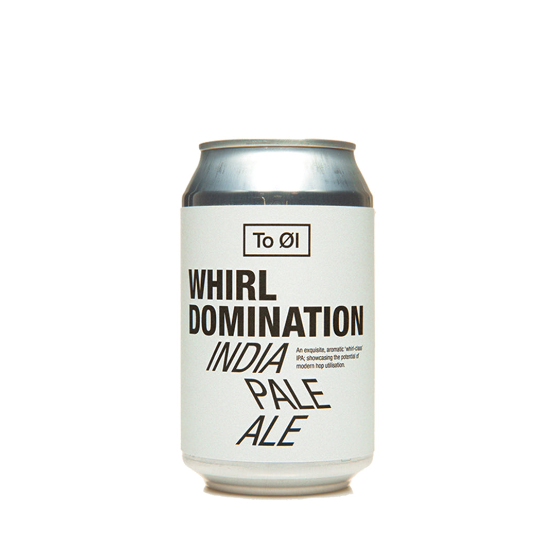 To øl Whirl Domination IPA